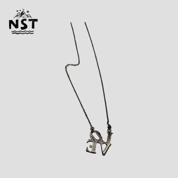 Silver Love Necklace - Picture 3 of 4